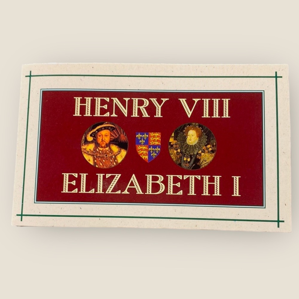 WESTAIR Henry VIII and Elizabeth I Reproduction Coins, Set of 2.